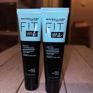 MAYBELLINE Fit Me Matte + Poreless Mattifying Face Primer Clear lot